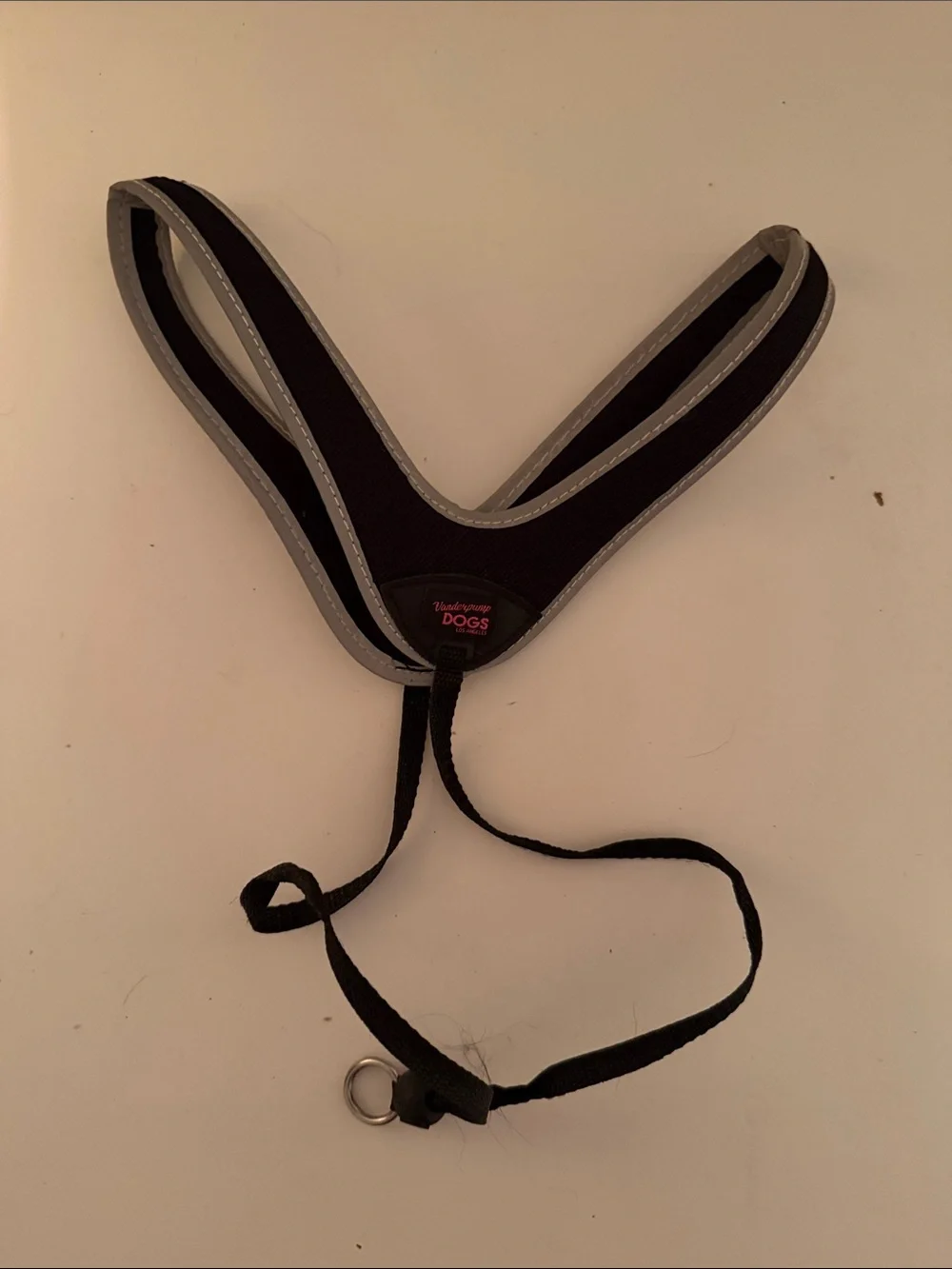 Vanderpump Dogs Black Reflective Step-In Dog Harness